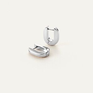 Jenny Bird Teeni Toni Huggie Earrings - Silver
